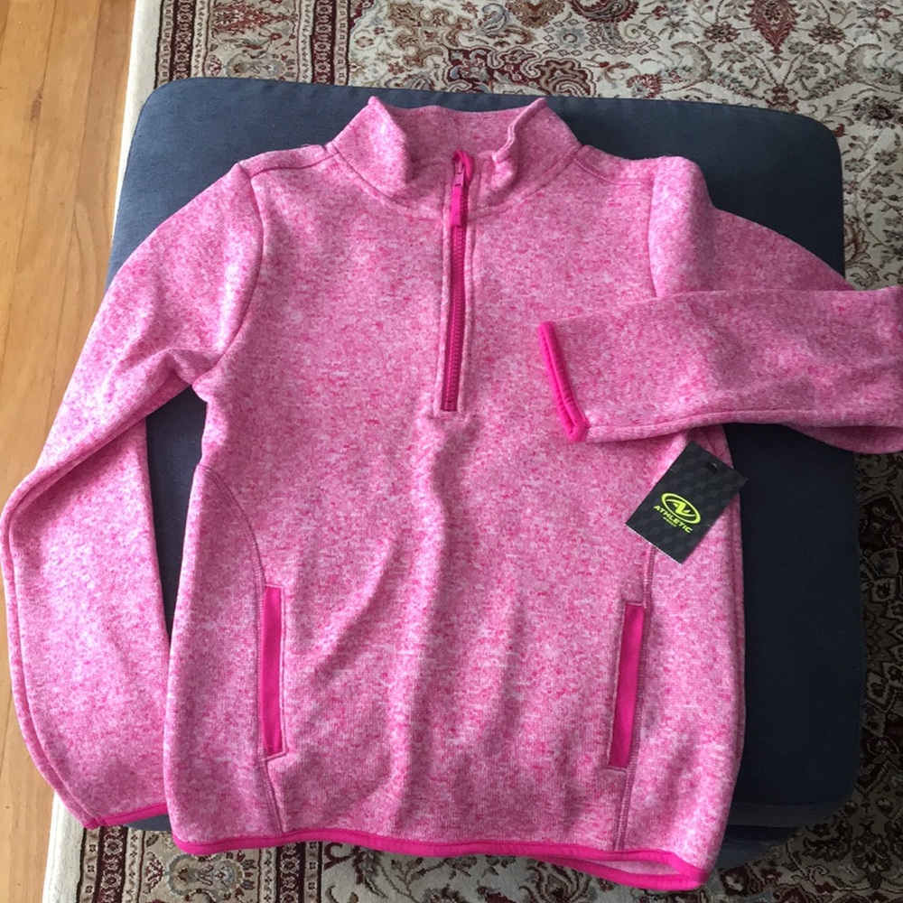 Girls Athletic Pull Over